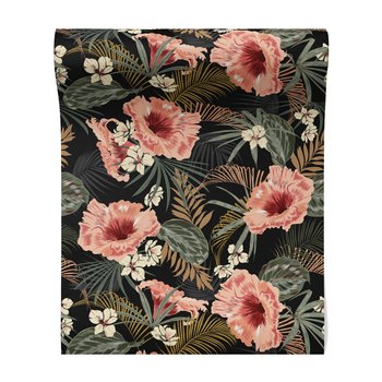 Tapeta - kwiaty, liście, tropiki