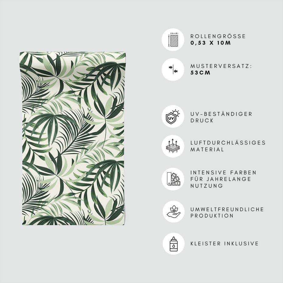 Tapeta - liście, dżungla, natura