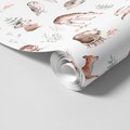 Tapeta - dziecięca, zwierzęta, las, ilustracje