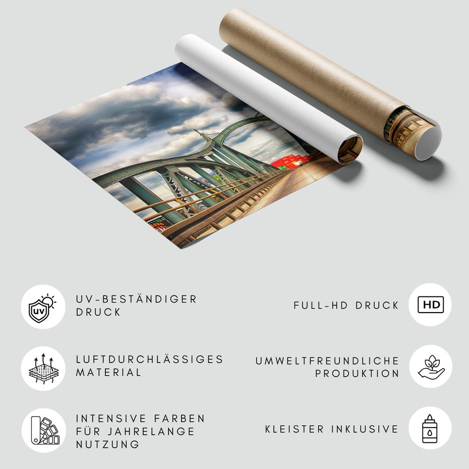 Fototapeta - most, niebo, chmury