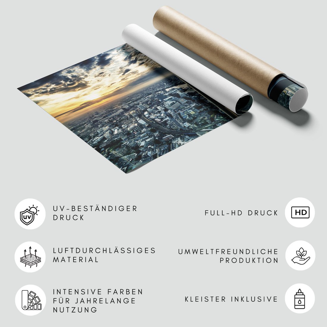 Fototapeta - miasto, panorama, okno