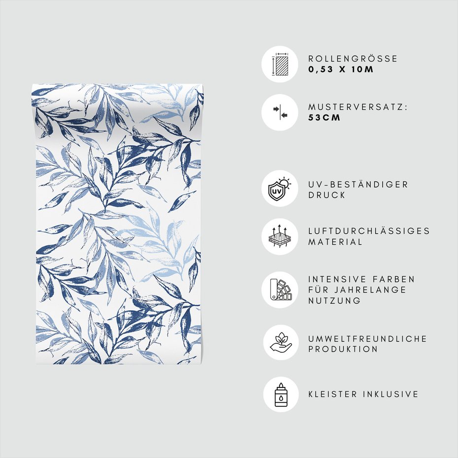 Tapeta - liście, gałązki, tło