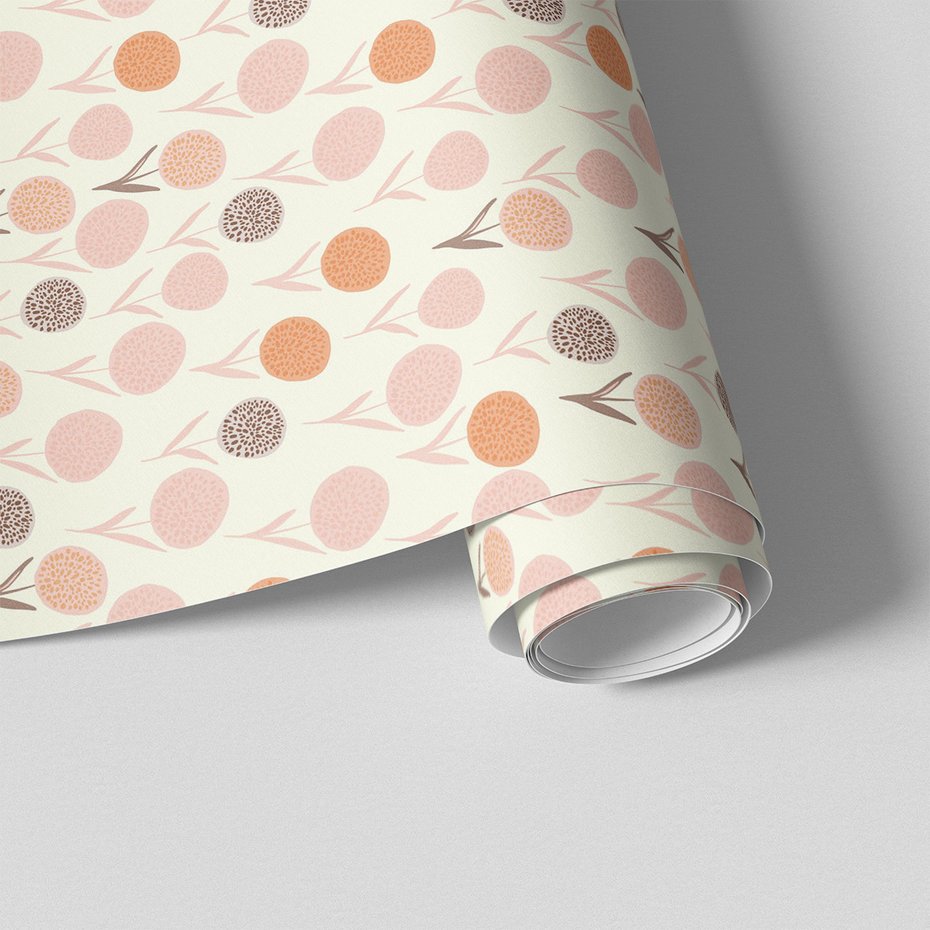 Tapeta - kwiaty, wzór, tło