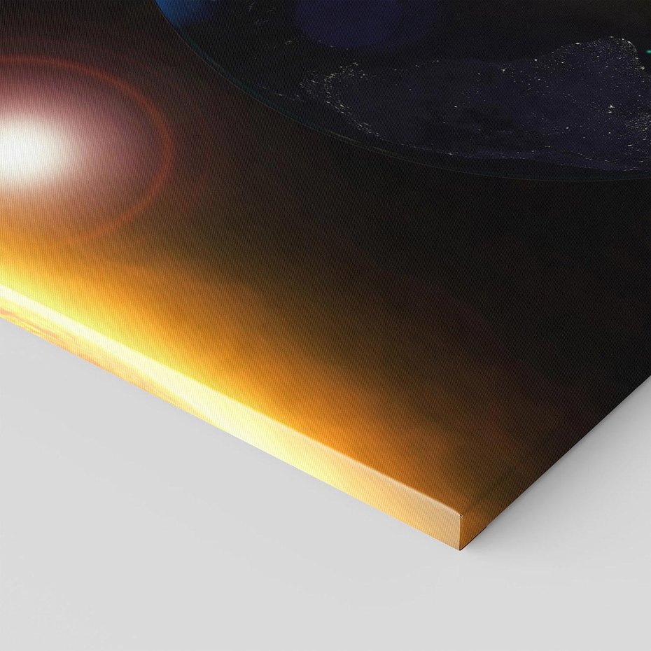 Obraz na płótnie - ziemia, słońce, kosmos