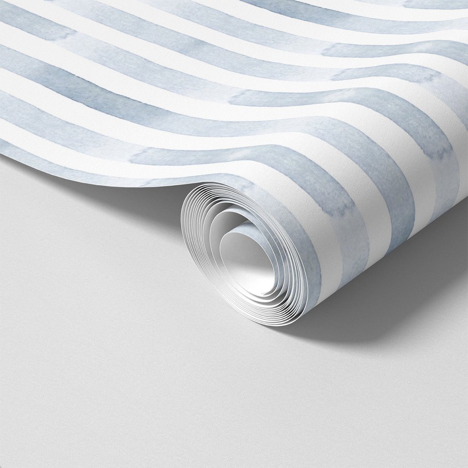 Tapeta - linie, paski, akwarela