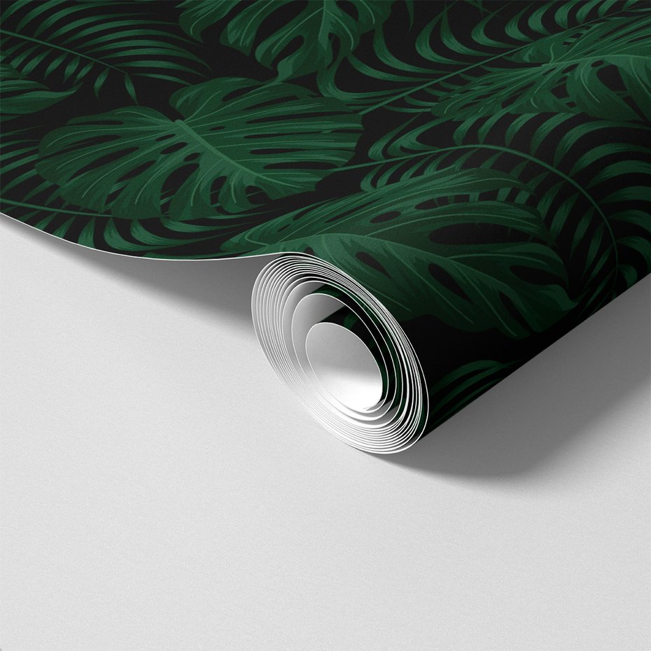 Tapeta - liście, monstera, roślinność