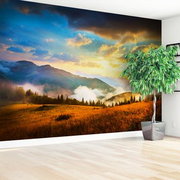 Fototapeta - góry, las, krajobraz