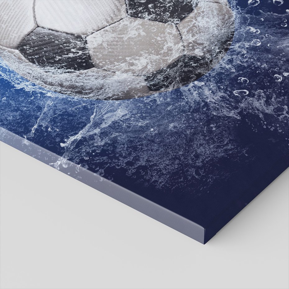 Obraz na płótnie - piłka, woda, sport