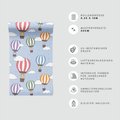 Tapeta - dziecięca, balony, zwierzęta, chmury