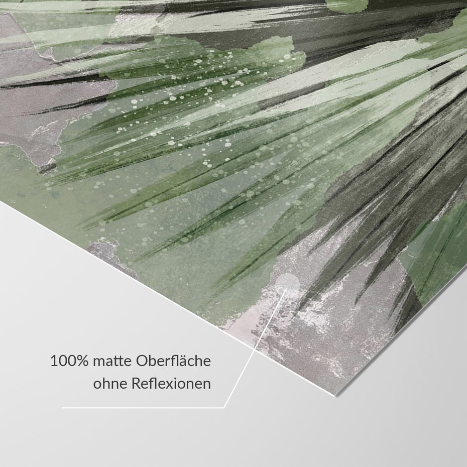 Fototapeta - beton, palmy, liście