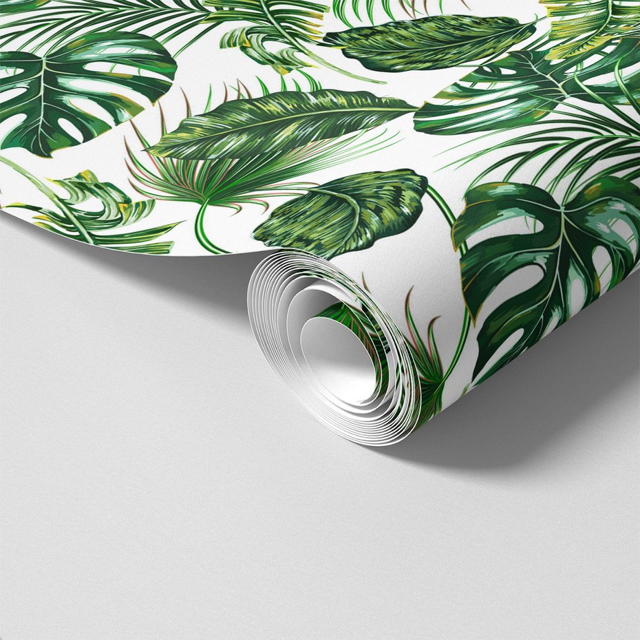 Tapeta - liście, tropiki, dżungla