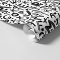 Tapeta - alfabet, litery, gwiazdy