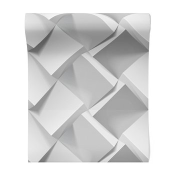 Tapeta - kostka, geometria, iluzja