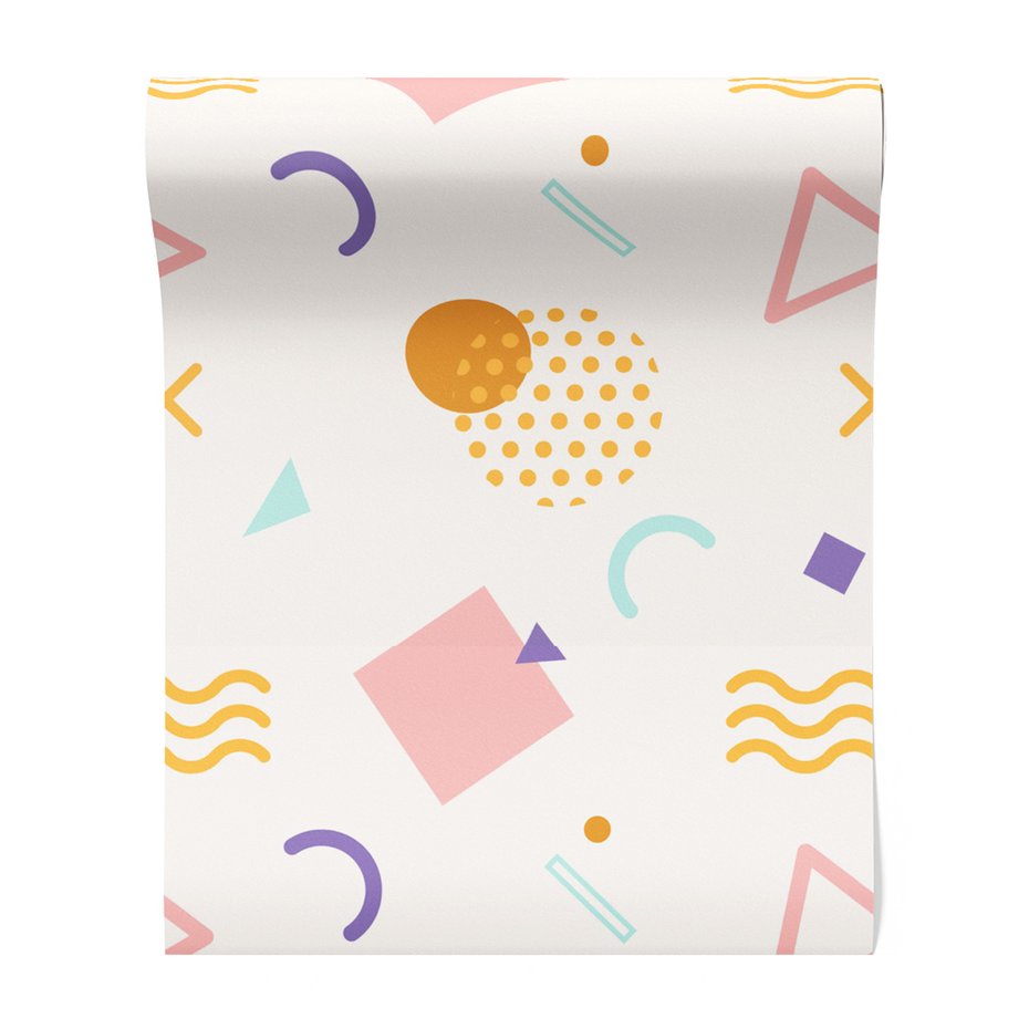 Tapeta - kształty, geometria, wzór