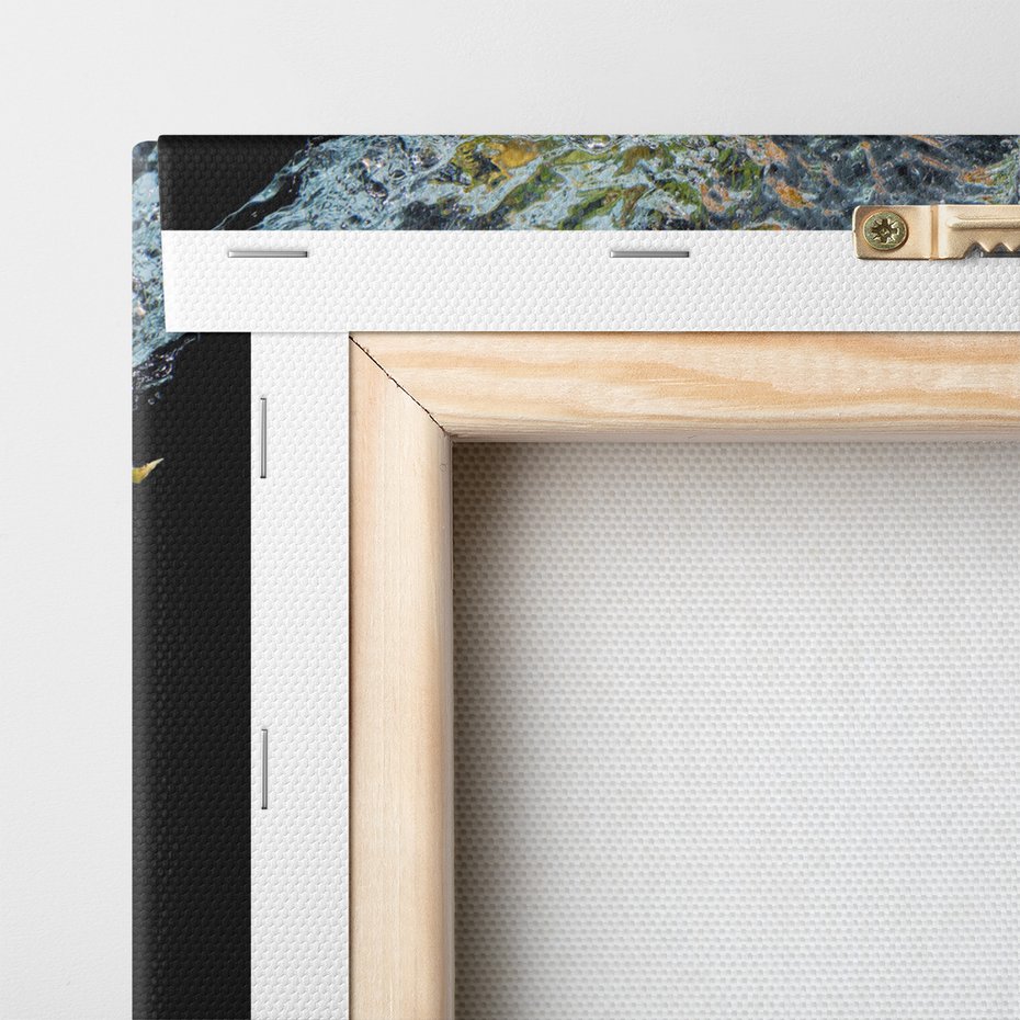 Obraz na płótnie - ananas, woda, owoce