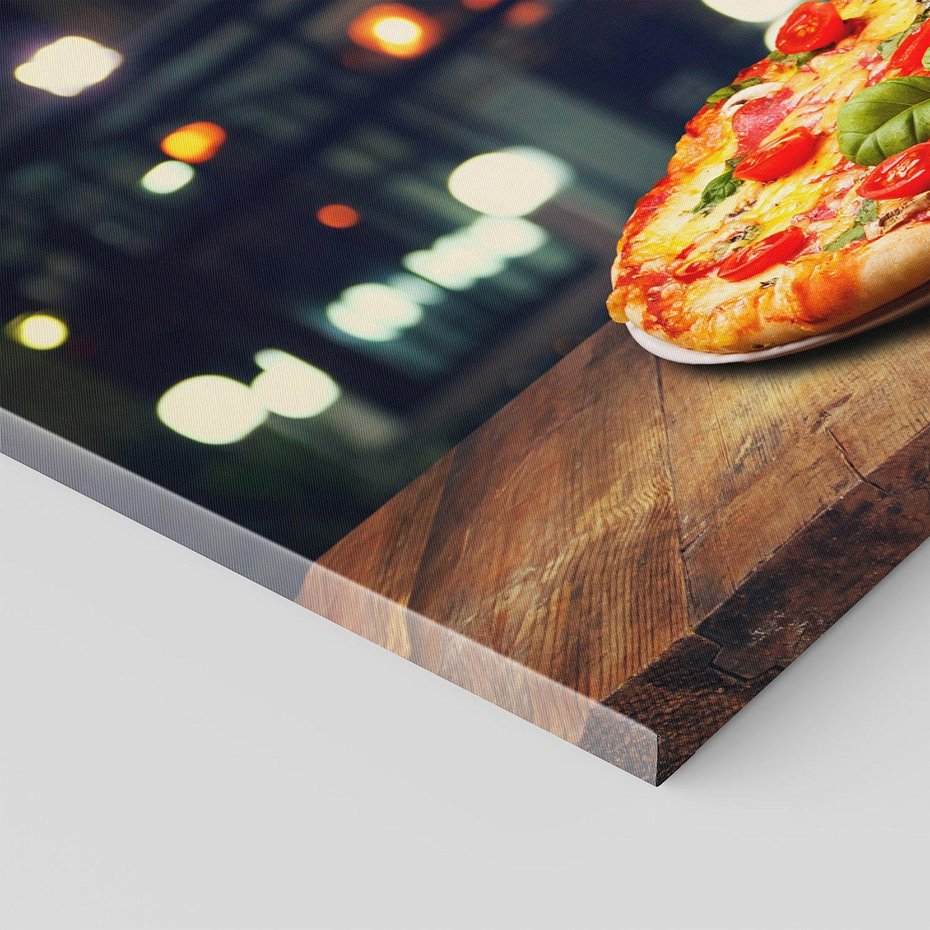 Obraz na płótnie - pizza, jedzenie, pomidory