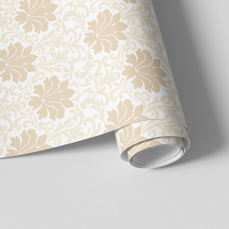 Tapeta - ornamenty, retro, elegancja