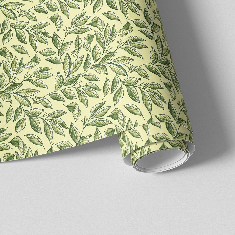 Tapeta - liście, gałązki, natura