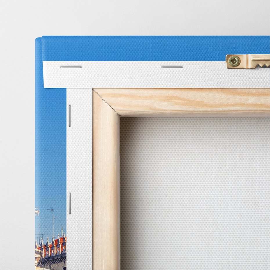 Obraz na płótnie - Wenecja, gondola, most