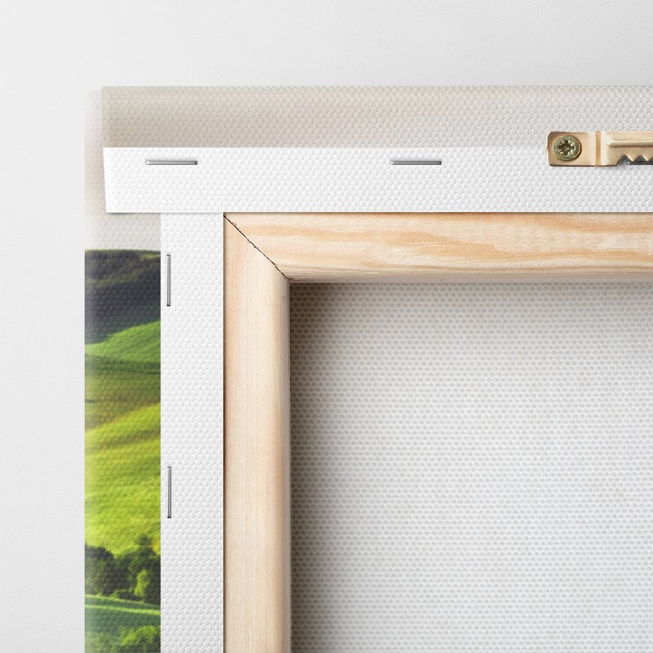 Obraz na płótnie - Toscana, wzgórza, krajobraz