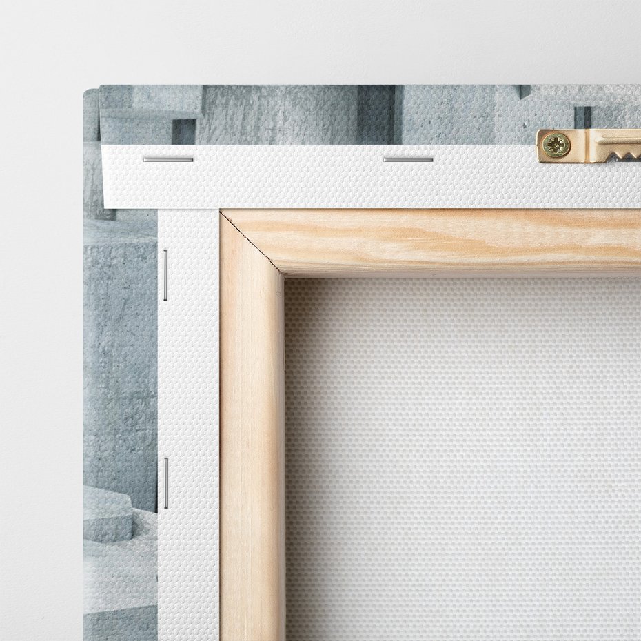 Obraz na płótnie - beton, sześcian, abstrakcja