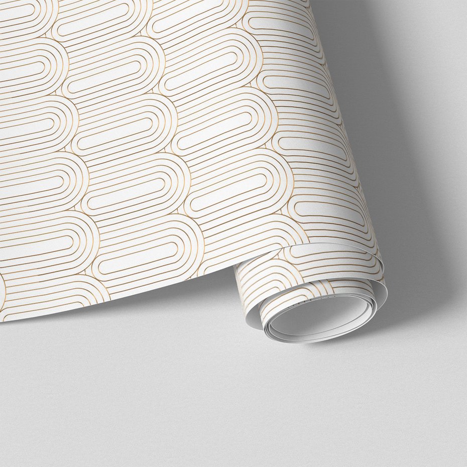 Tapeta - linie, geometria, łuki
