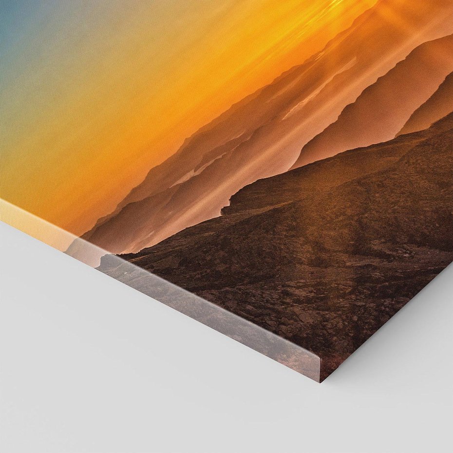 Obraz na płótnie - góry, wschód słońca, krajobraz