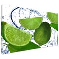 Obraz na płótnie - limonka, owoce, świeżość