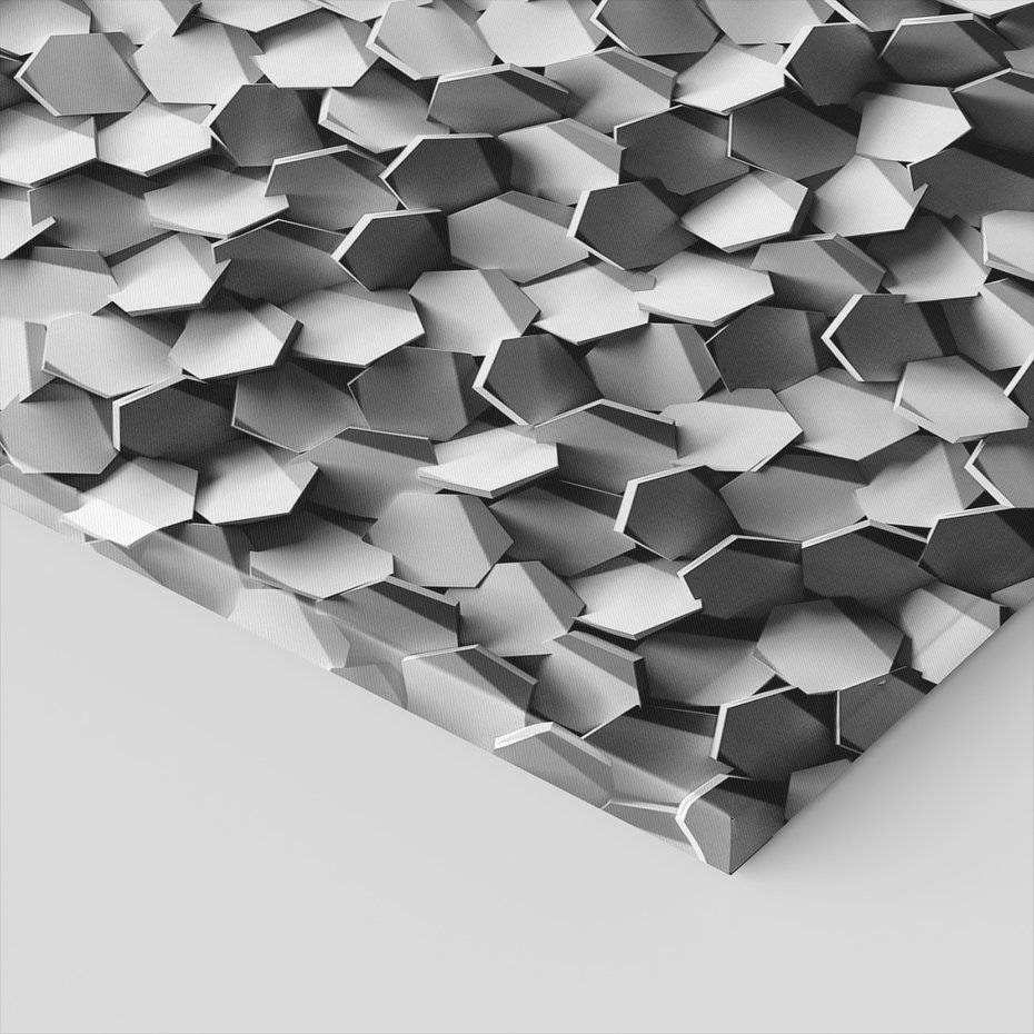 Obraz na płótnie - abstrakcja, geometria, tekstura