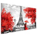 Obraz na płótnie - Paryż, wieża Eiffla, miłość