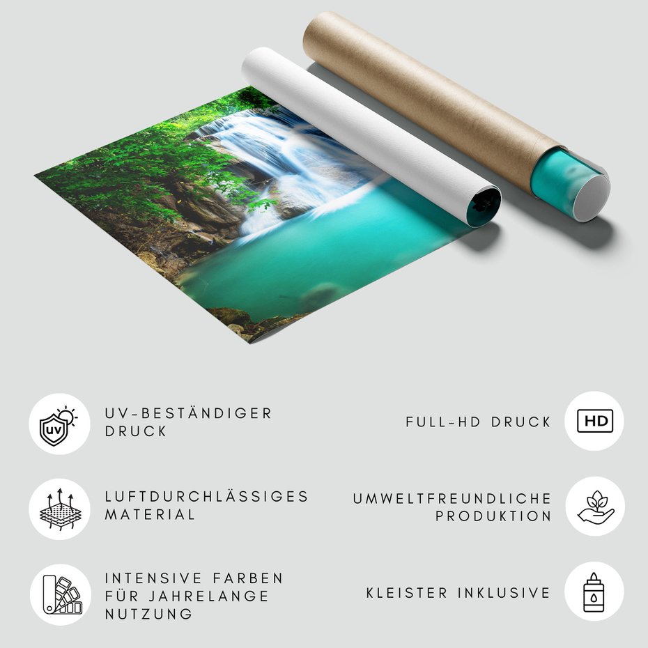 Fototapeta - wodospad, natura, woda