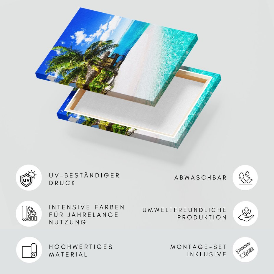 Obraz na płótnie - plaża, morze, tropiki