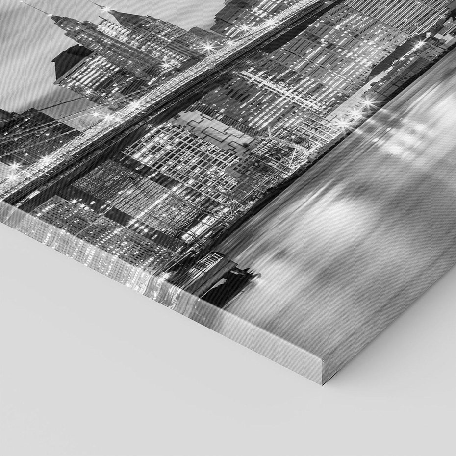 Obraz na płótnie - miasto, most, Manhattan