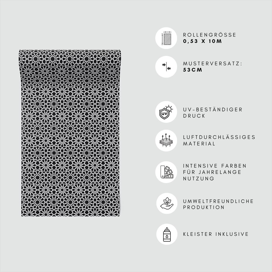 Tapeta - geometria, ornament, powtarzalność