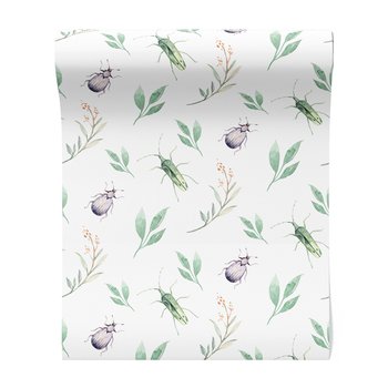 Tapeta - liście, chrząszcze, natura