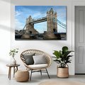 Obraz na płótnie - Tower Bridge, Londyn, rzeka