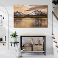 Obraz na płótnie - góry, jezioro, krajobraz