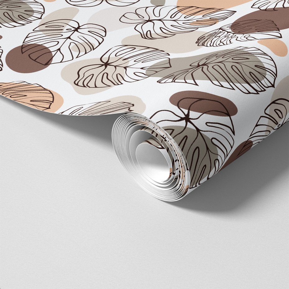 Tapeta - liście, kształty, natura