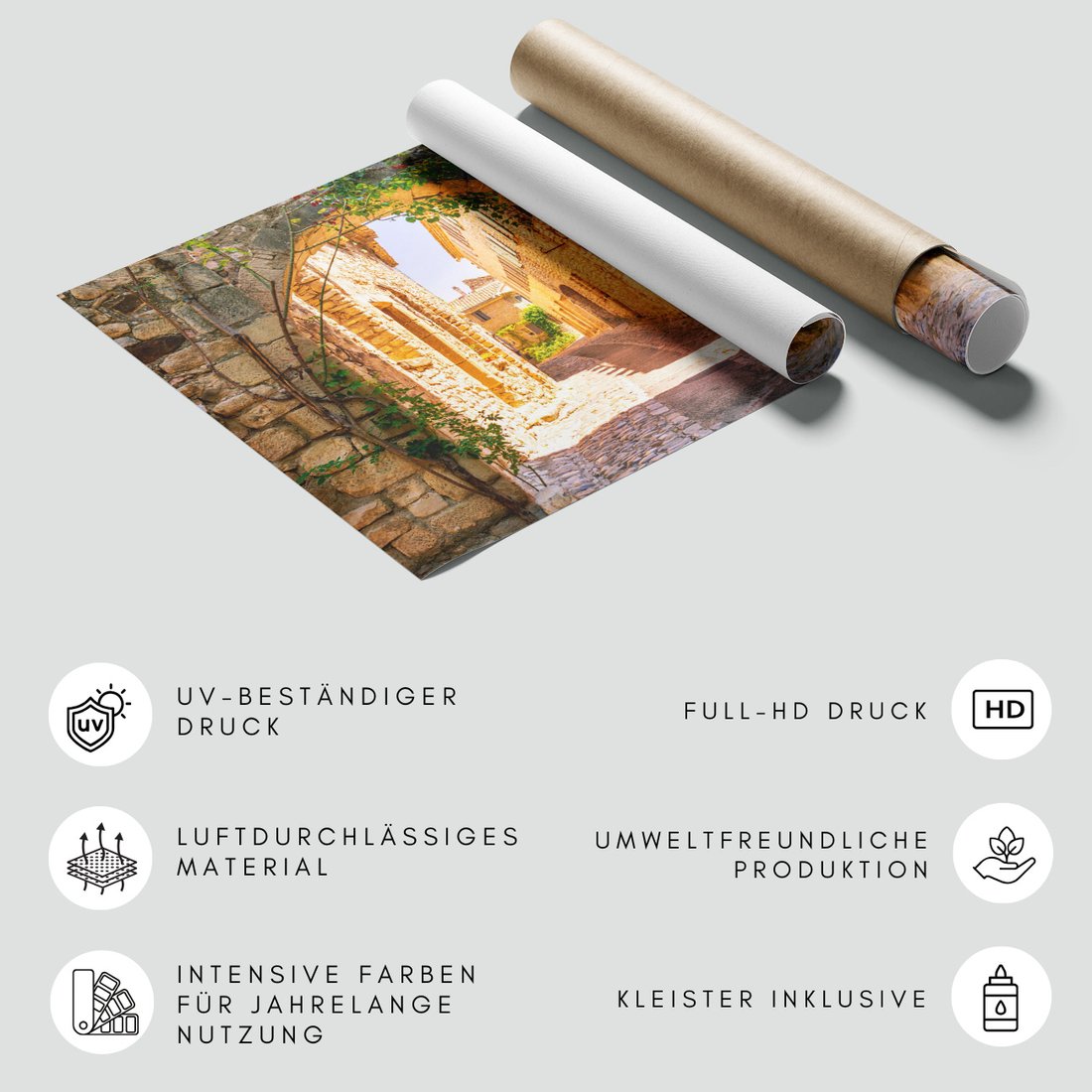 Fototapeta - uliczka, miasto, kamień