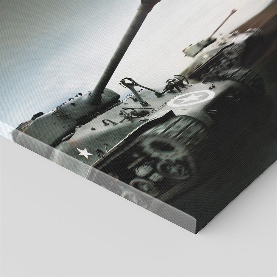 Obraz na płótnie - czołgi, wojna, pojazdy