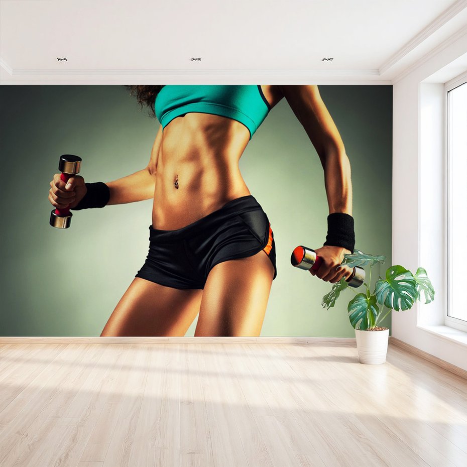 Fototapeta - fitness,sport,ćwiczenia