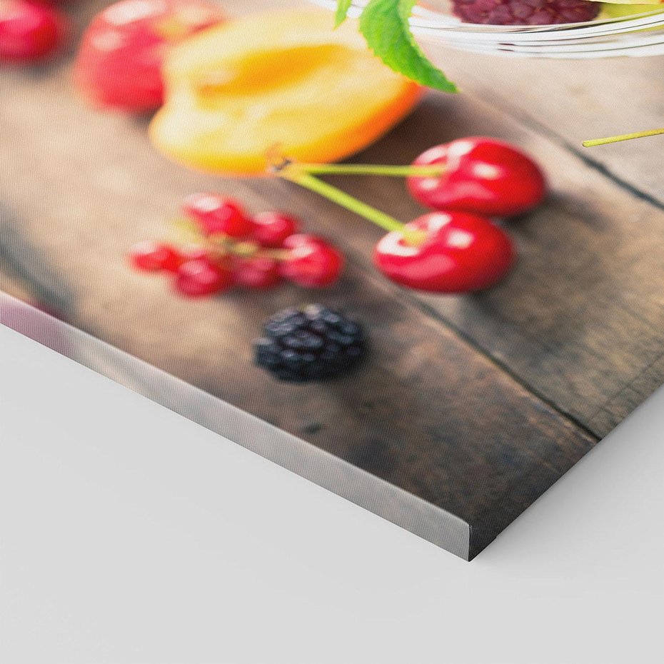 Obraz na płótnie - owoce, deser, słodki