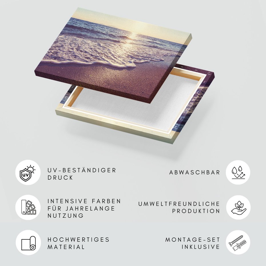 Obraz na płótnie - plaża, morze, woda