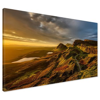 Obraz na płótnie - góry, krajobraz, droga