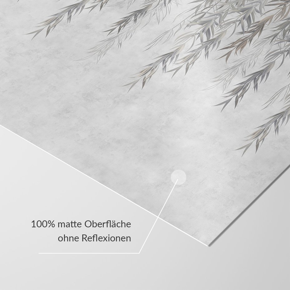 Fototapeta - beton, wiszące, liście