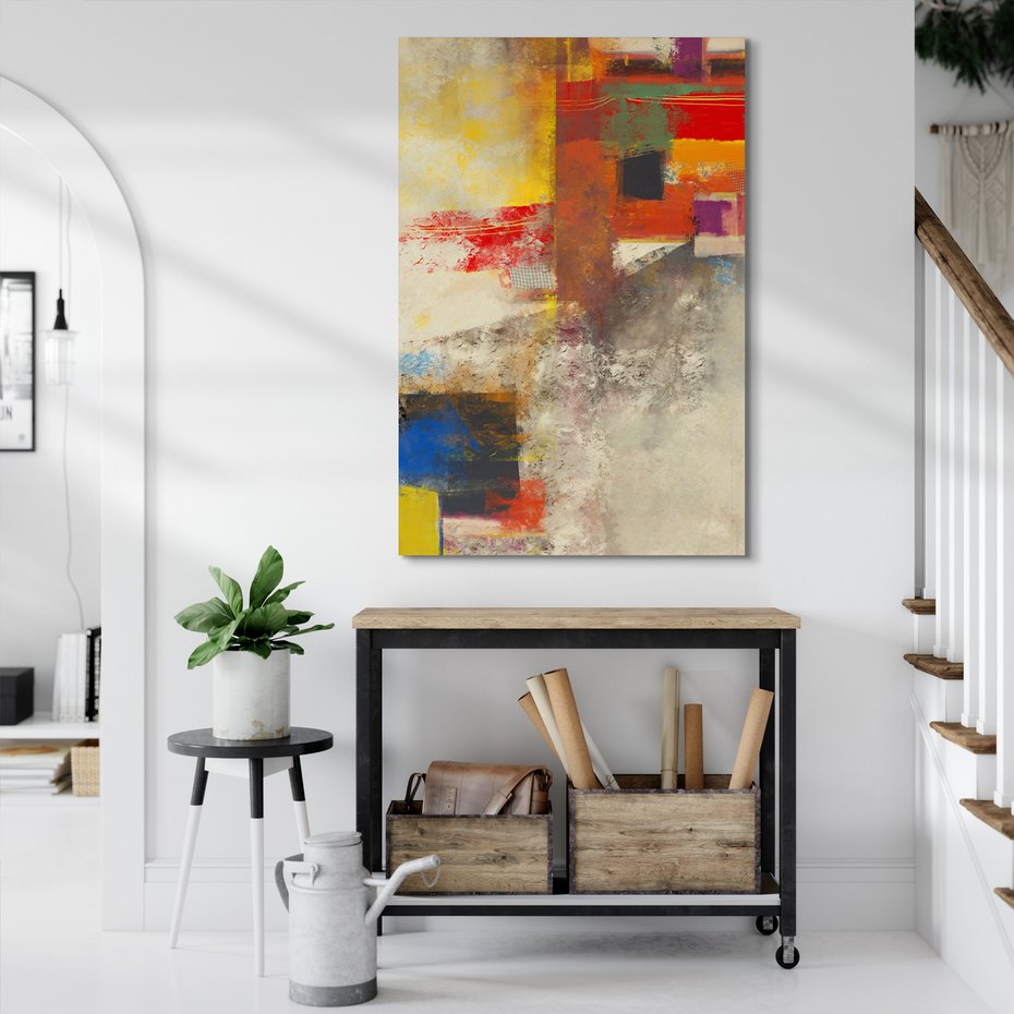 Obraz na płótnie - abstrakcja, sztuka, kolory