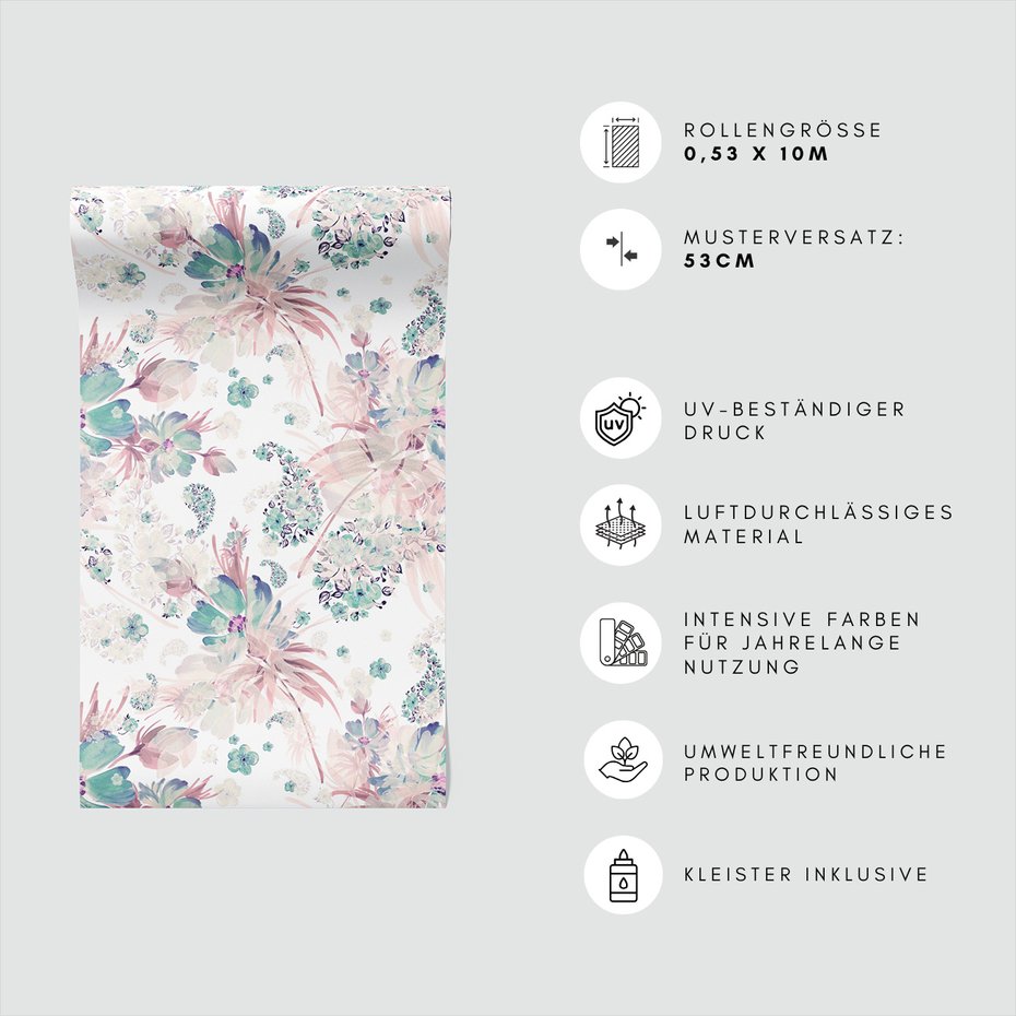 Tapeta - kwiaty, bukiet, elegancja