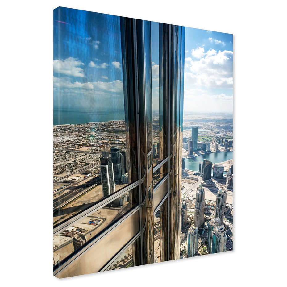 Obraz na płótnie - miasto, budynki, panorama