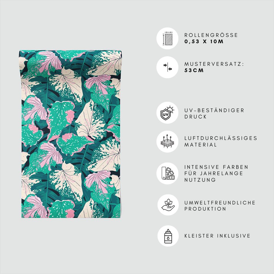 Tapeta - liście, tropiki, natura