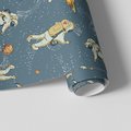 Tapeta - dziecięca, astronauci, planety,